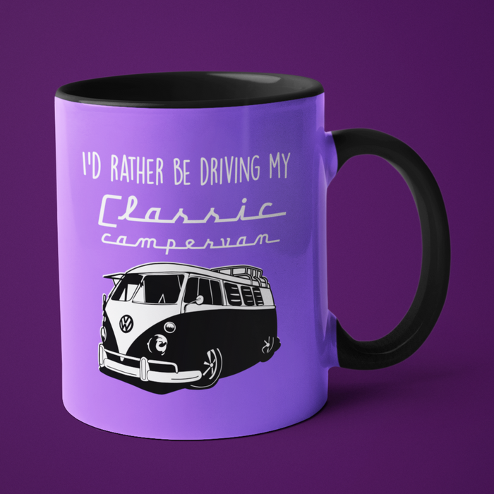 I’d rather be driving my Classic Camper van Mug