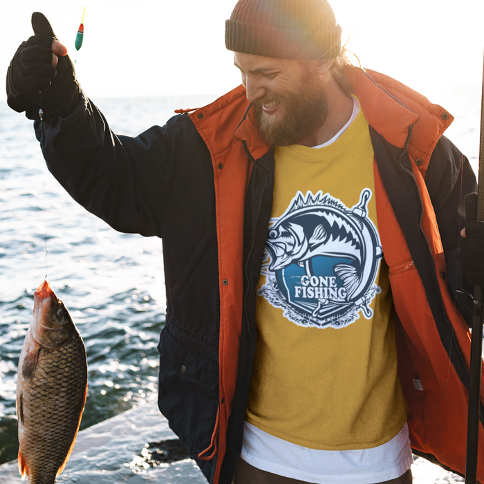 Gone Fishing. Fishing Humour Hoodie