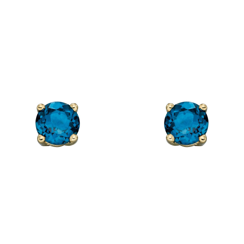 Elements Gold Birthstone Stud Earrings