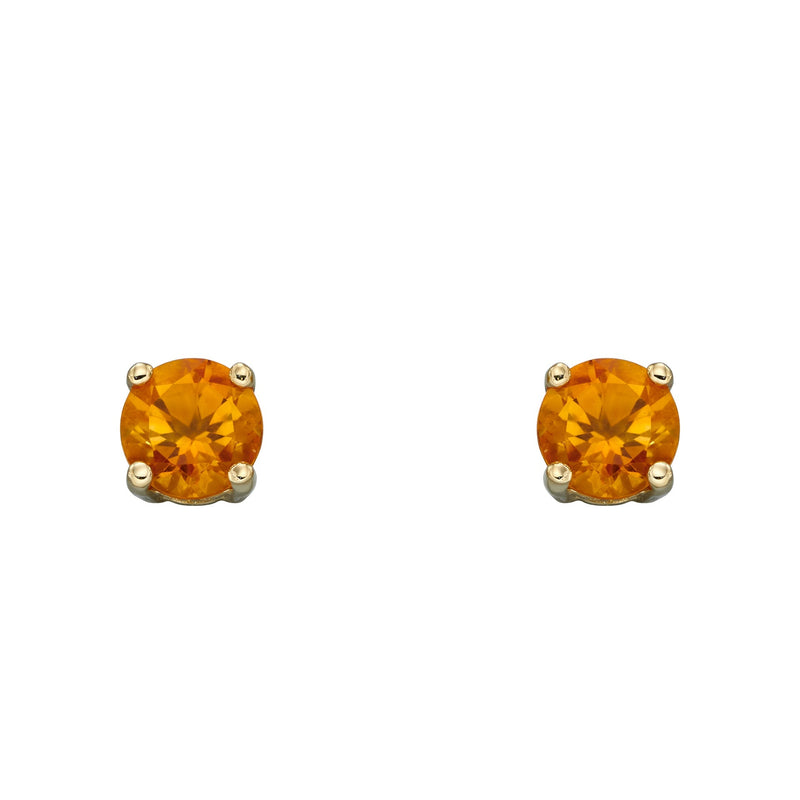 Elements Gold Birthstone Stud Earrings
