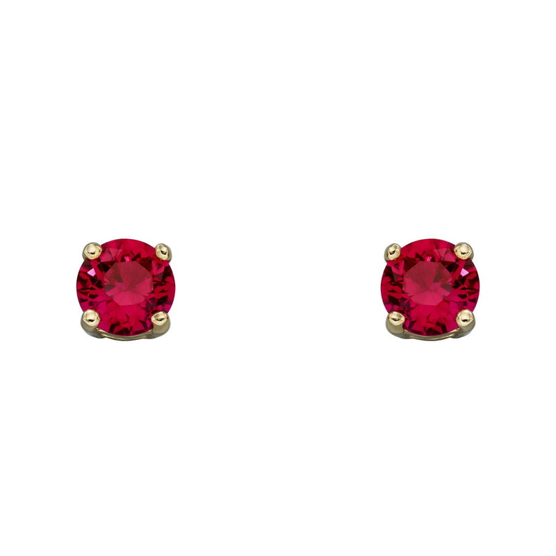 Elements Gold Birthstone Stud Earrings
