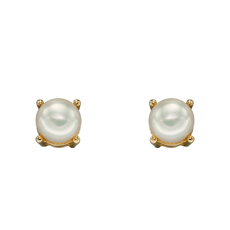 Elements Gold Birthstone Stud Earrings