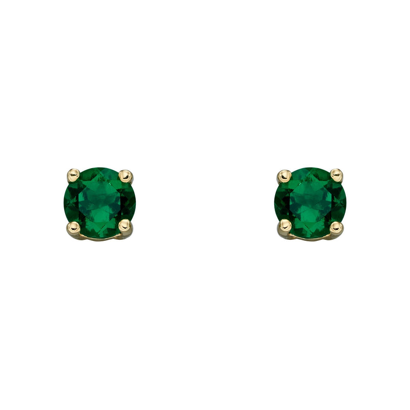 Elements Gold Birthstone Stud Earrings