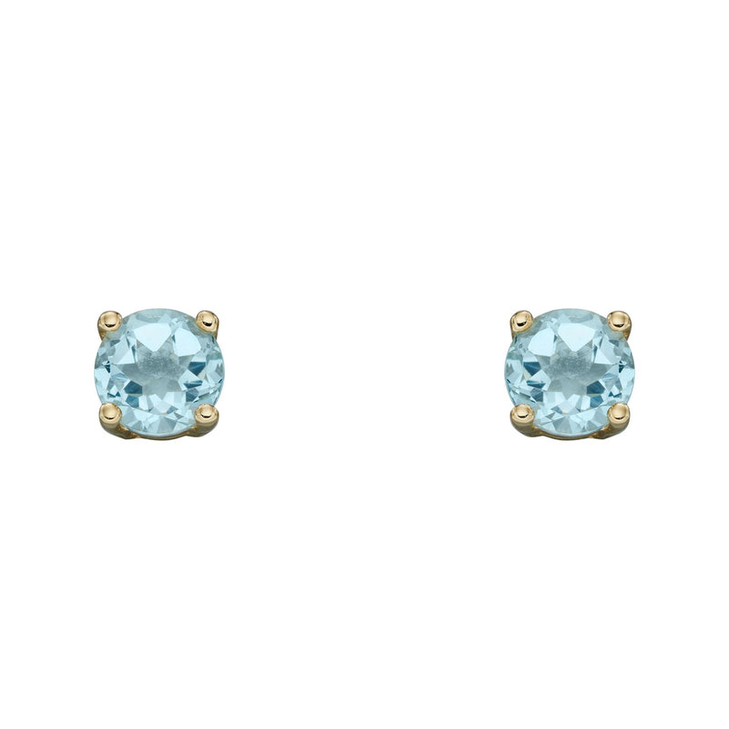 Elements Gold Birthstone Stud Earrings