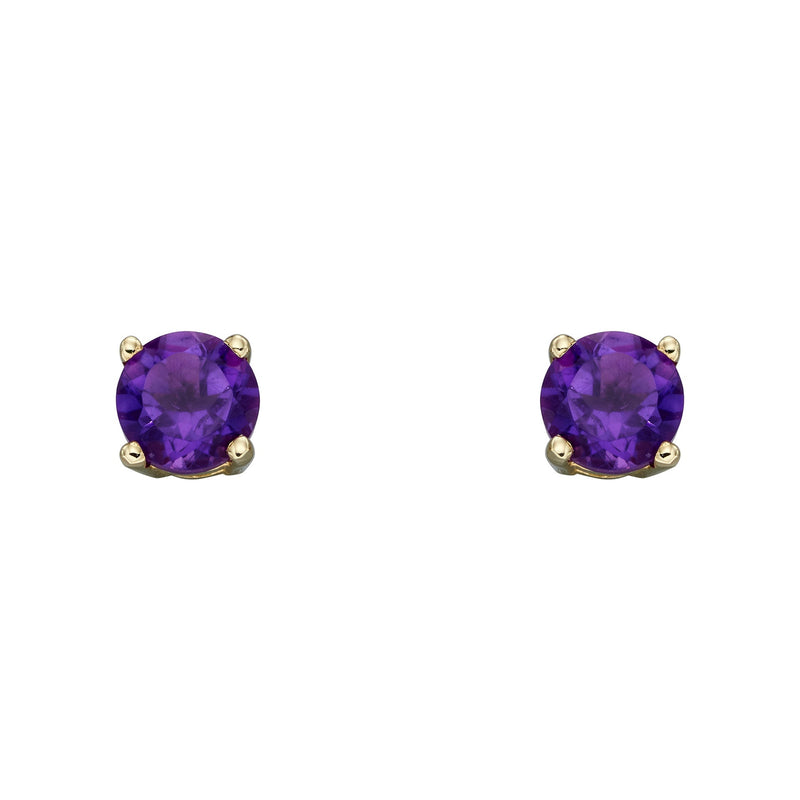Elements Gold Birthstone Stud Earrings