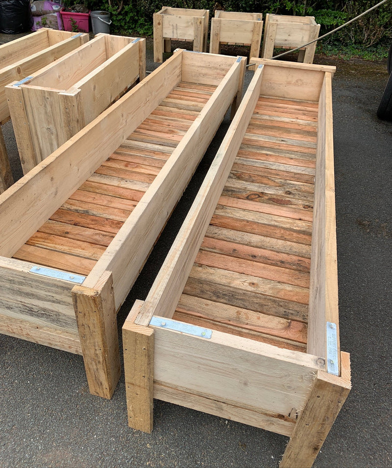 Scaffold Wooden Veg & Flower Planters