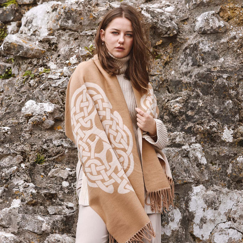 Celtic Super Soft Jacquard Scarf