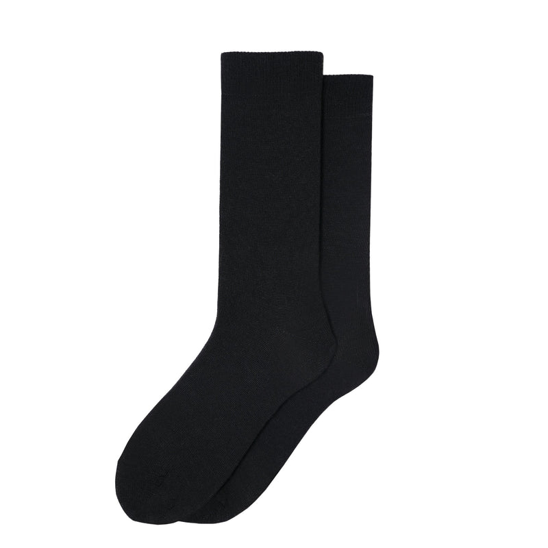 Duchy Everyday Merino Socks - 6 Pair Bundle Black (£12 per pair)