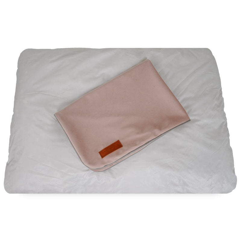 LUXURY ORTHOPAEDIC MEMORY FOAM DOG CRATE MATTRESS | PINK
