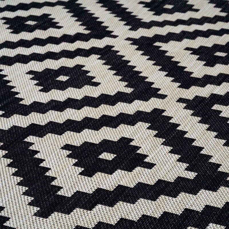 Ecology Outdoor Rug Black | 100bl