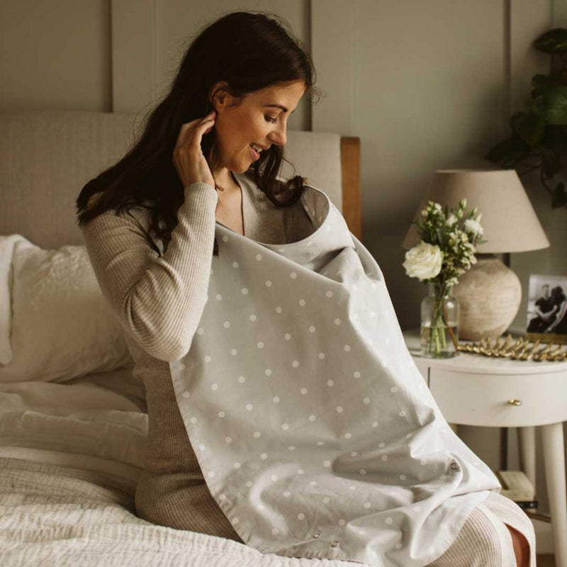 Feeding & Pumping Privacy Cover - Dotted