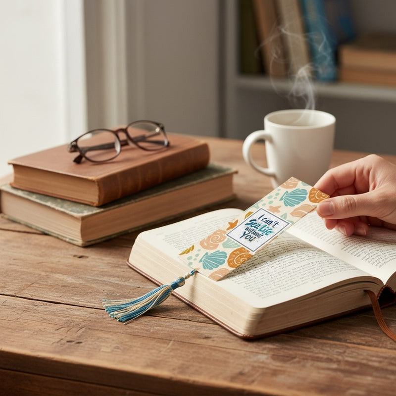 I Cant Sea Life Without You Metal Bookmark