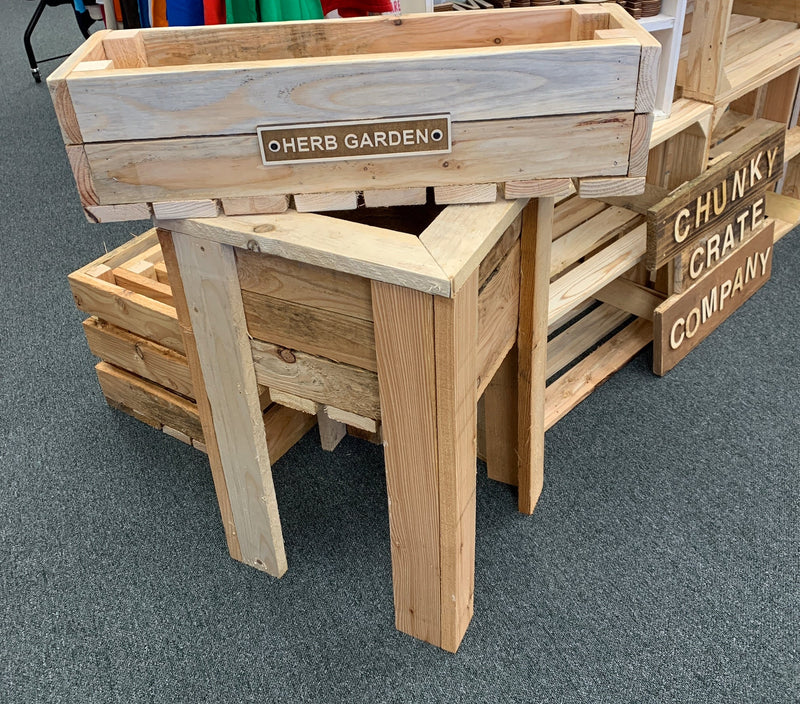 Wooden Herb Planter/Window Box