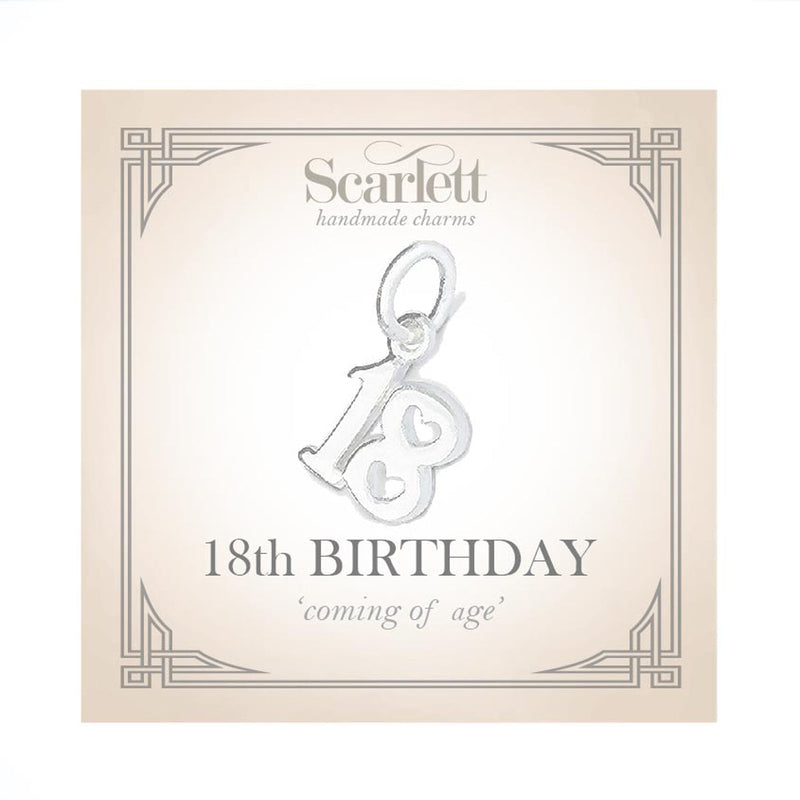 18th Birthday Silver Charm