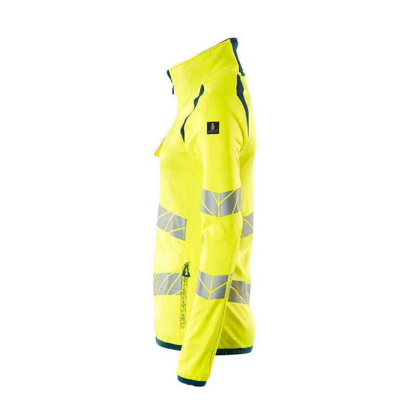 Mascot ACCELERATE SAFE 19153 Women's Hi-Vis Fleece Jumper with Zipper