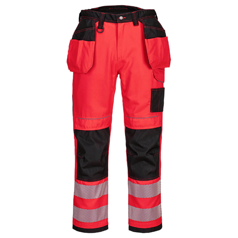 Portwest T501 PW3 Hi-Vis Holster Kneepad Work Trouser Various Colours