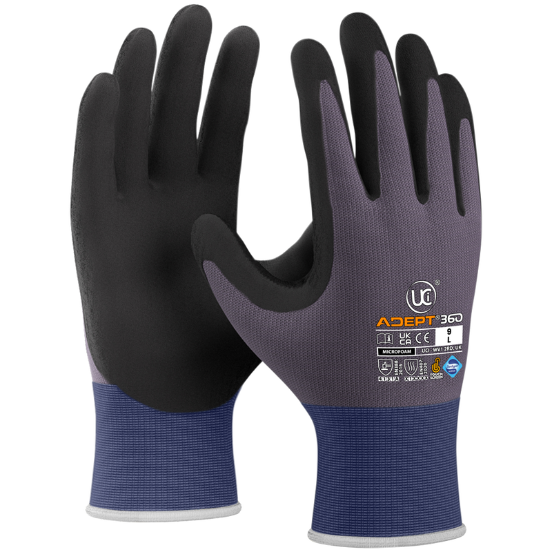 Adept 360 Microfoam Palm Gloves (10 Pack)
