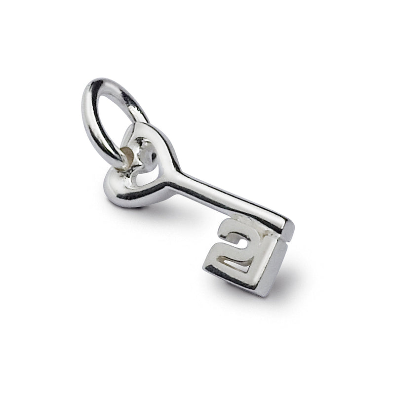 21st Birthday Silver Charm