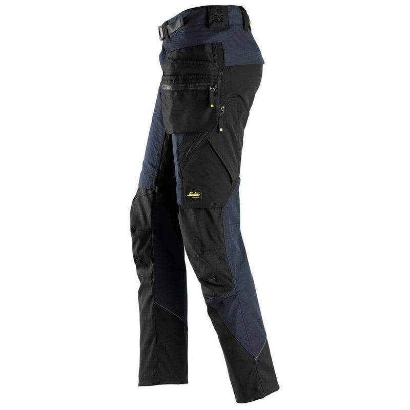 Snickers 6972  FlexiWork, Work Trousers+ Detachable Holster Pockets Navy Blue 30" Waist - 30" Leg