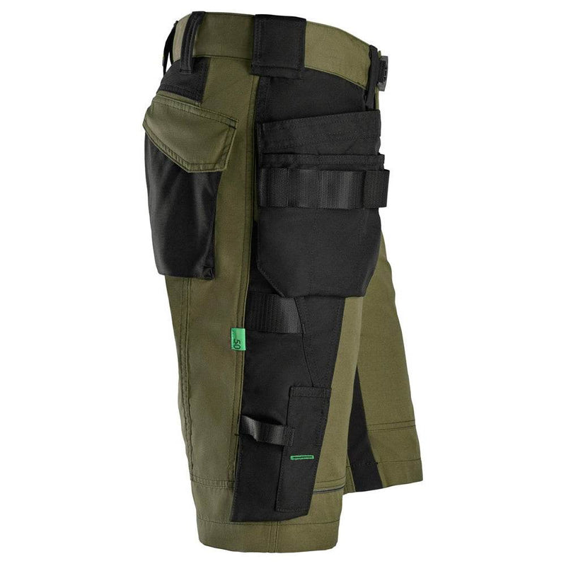 Snickers 6904 FlexiWork Holster Pocket Work Shorts Various Colours