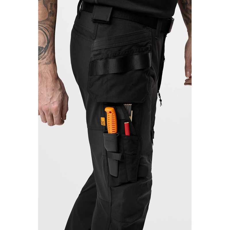 Snickers 6218 AllroundWork Holster Pocket 4-Way Stretch Trousers Steel Grey