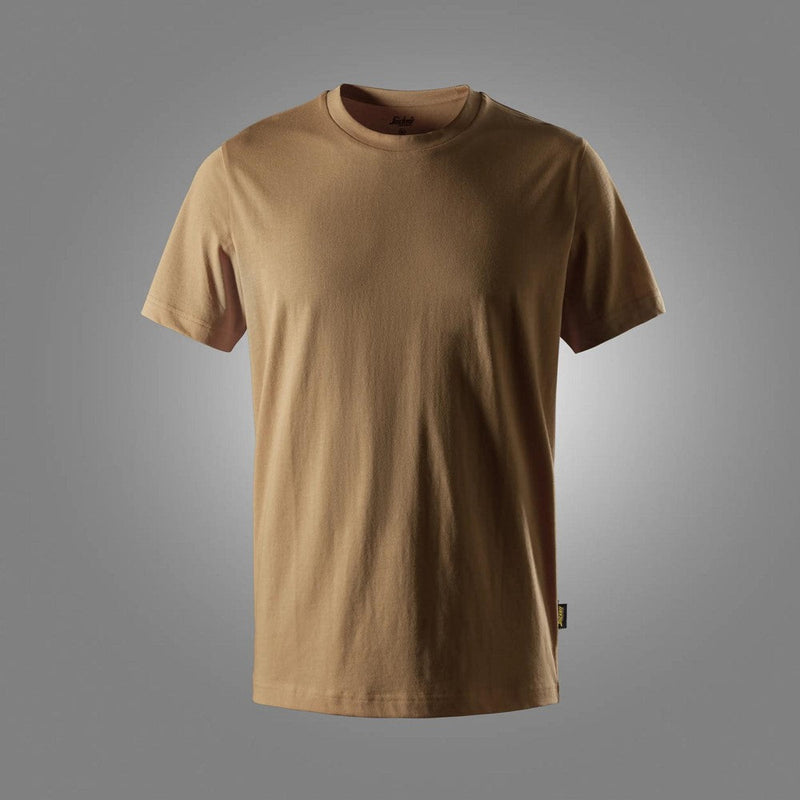 Snickers 2502 Classic Cre Neck T-Shirt 100% Combed Cotton Various Colours