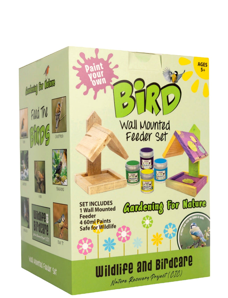 Paint your Own Wild Bird Hanging Feeder