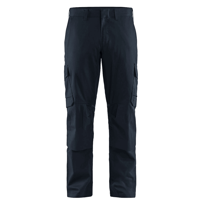 Blaklader 1448 Industry Stretch Kneepad Trousers Dark Navy/Black