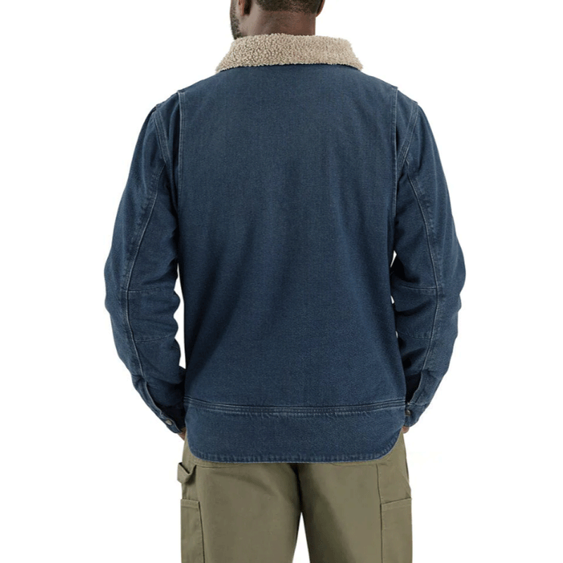 Carhartt 106323 Relaxed Fit Denim Sherpa Lined Jacket