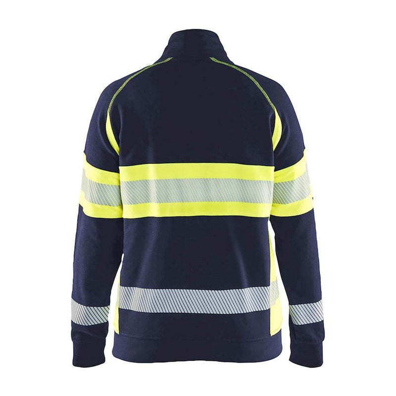 Blaklader 3505 Women's Hi-Vis Full Zip Sweatshirt