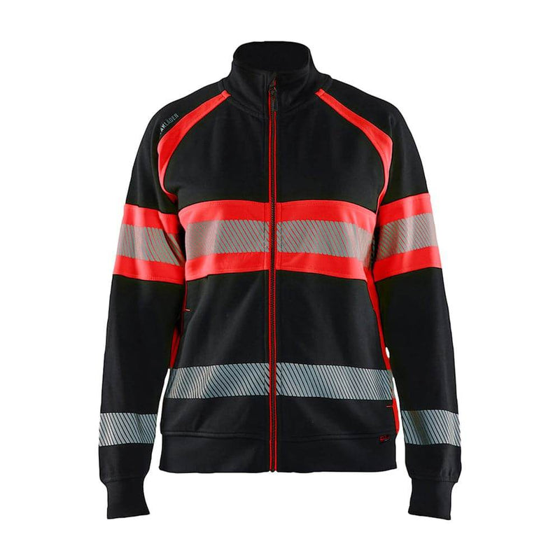 Blaklader 3505 Women's Hi-Vis Full Zip Sweatshirt
