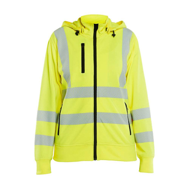 Blaklader 3574 Women's Hi-Vis Sweatshirt detachable hood