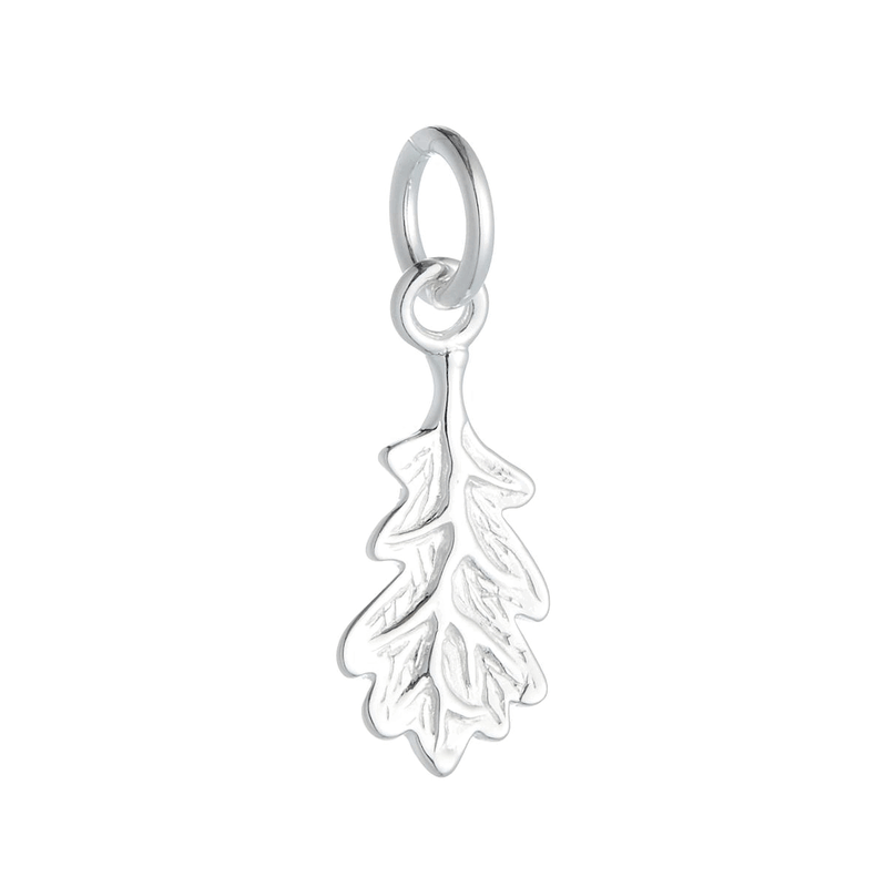 Oak Leaf Silver Charm