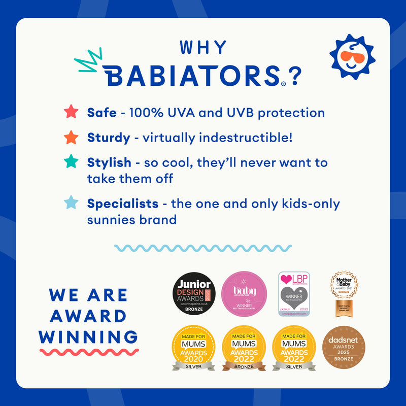 Babiators Polarised Navigator Sunglasses - Perfectly Papaya