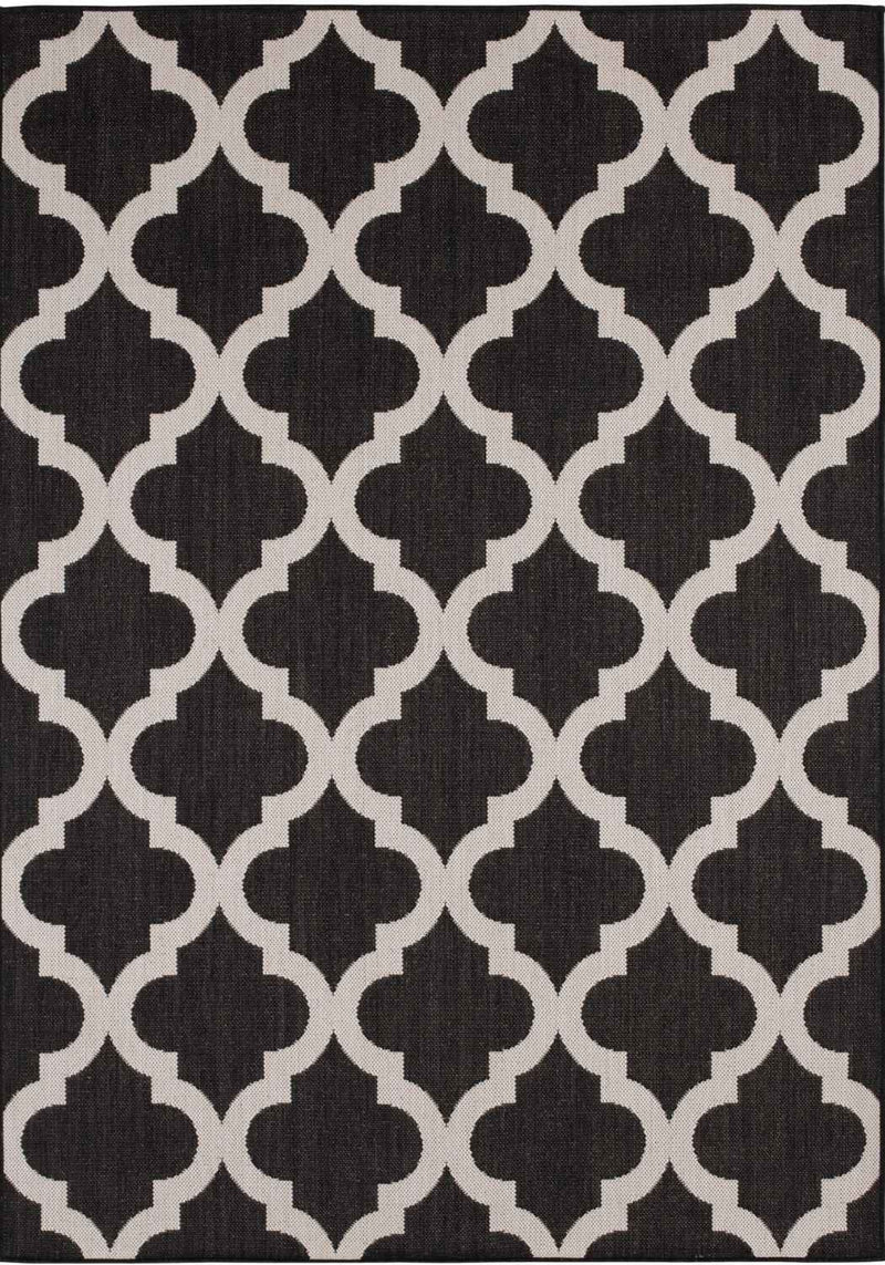 Ecology Outdoor Rug Black | 400B