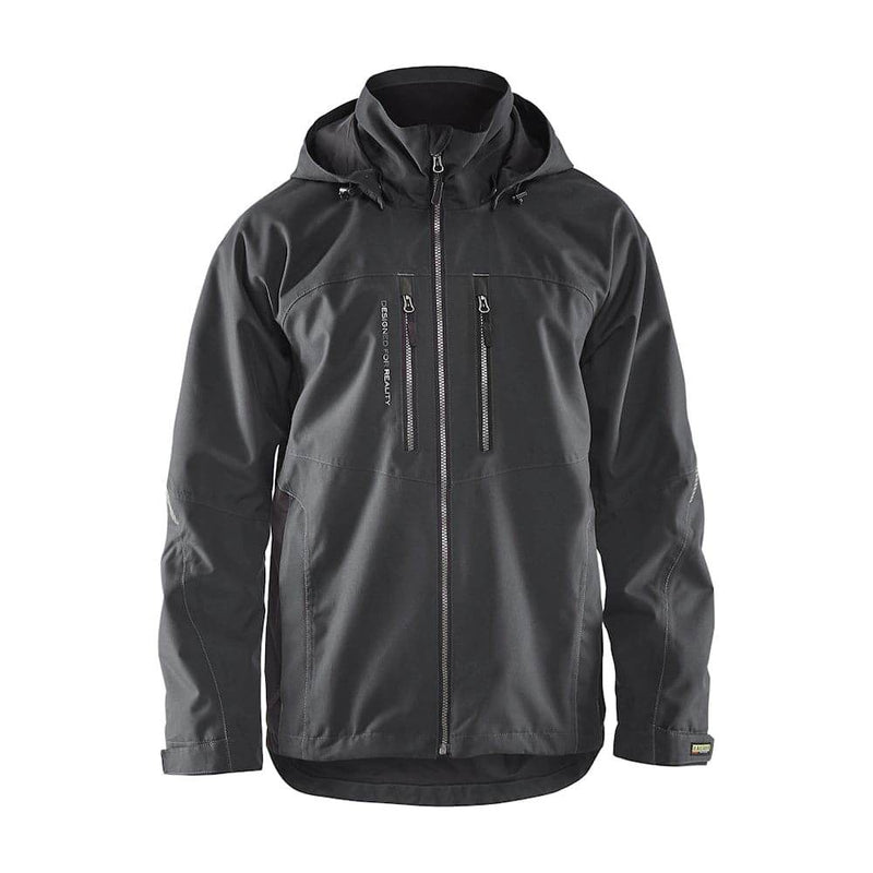 Blaklader 4890 Lightweight Waterproof Lined Winter Jacket Mid Grey/Black 4XL