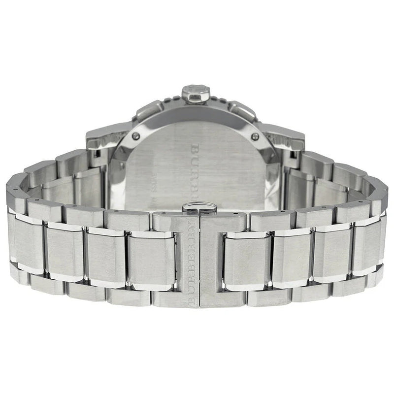 Burberry BU9380 The City Men's Silver & Black Dial Watch