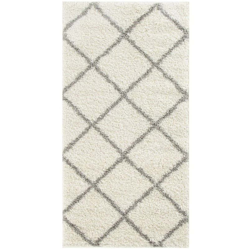 Moroccan Ivory Shaggy Rug | 500