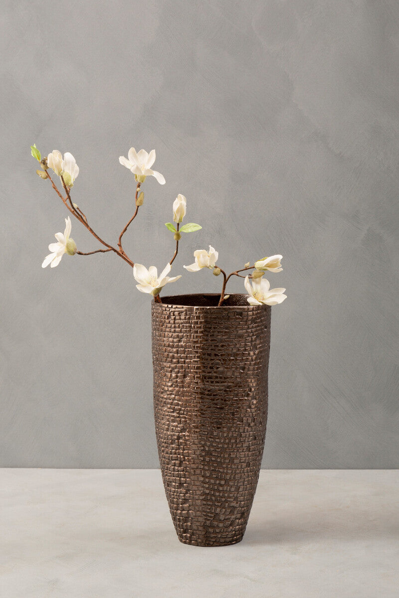 Arya Pewter Large Vase