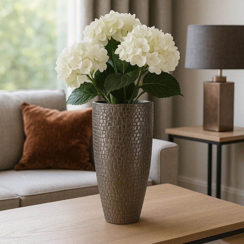 Arya Pewter Large Vase