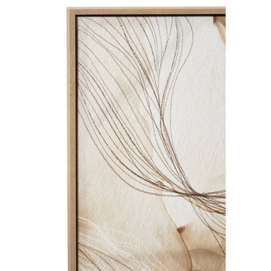 Astratto Set of Two Natural Abstract Wall Art