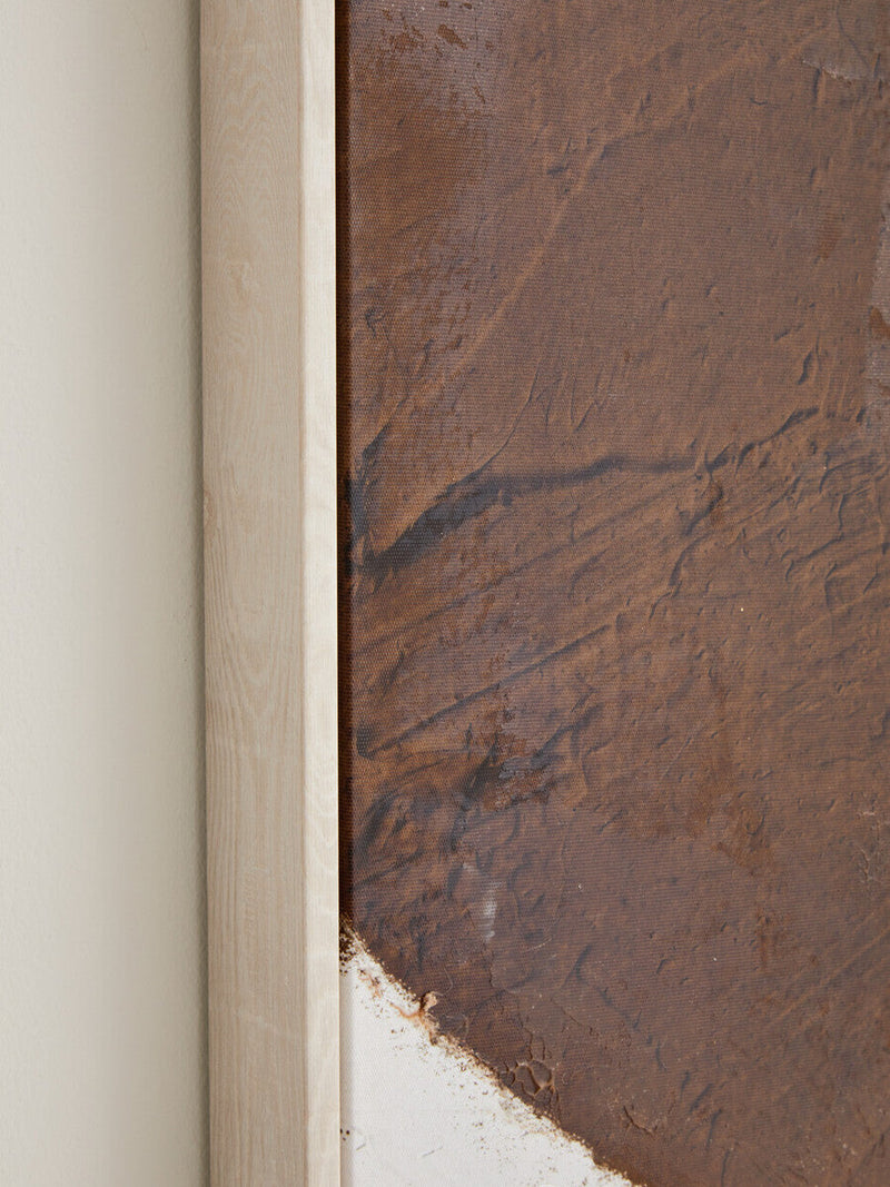 Astratto Brown and Natural Textured Wall Art