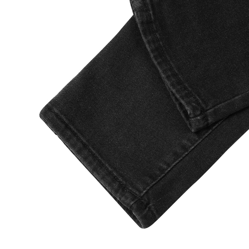 2025 New Street Skinny Ripped Jeans Men Denim Pencil Pants Wash Casual Mid