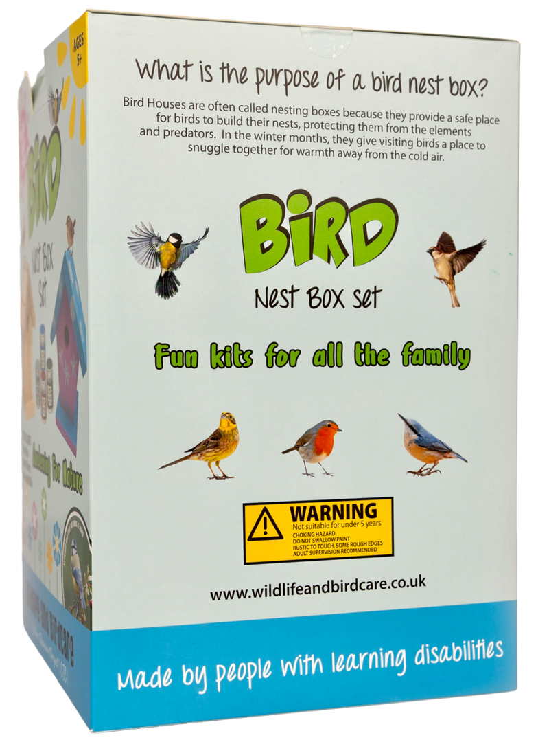 Paint your own Bird Nest Box