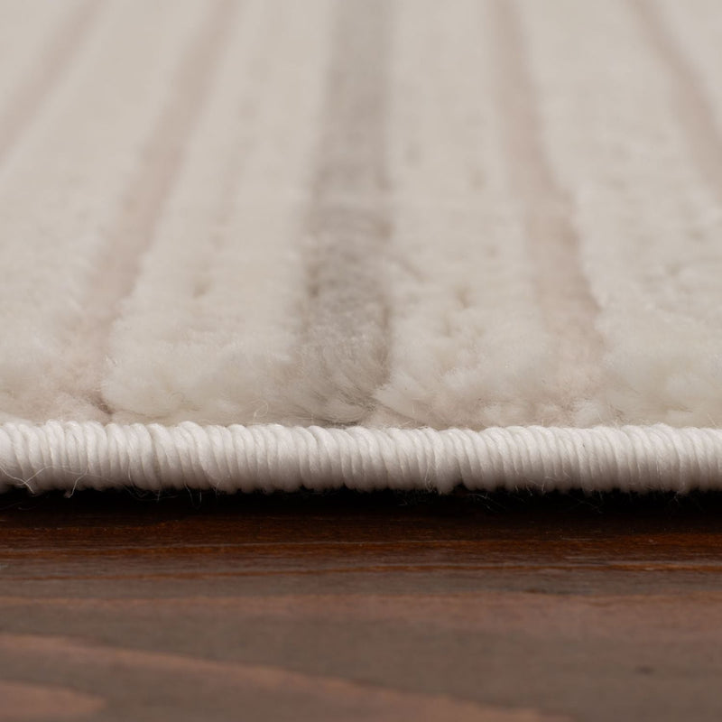 Carmel Cream-Grey Geometric Rug | 6040