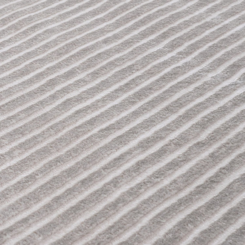 Carmel Grey-Cream Geometric Rug | 6050