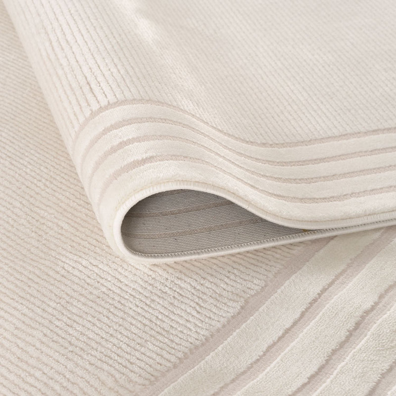 Carmel Cream Bordered Rug | 6060