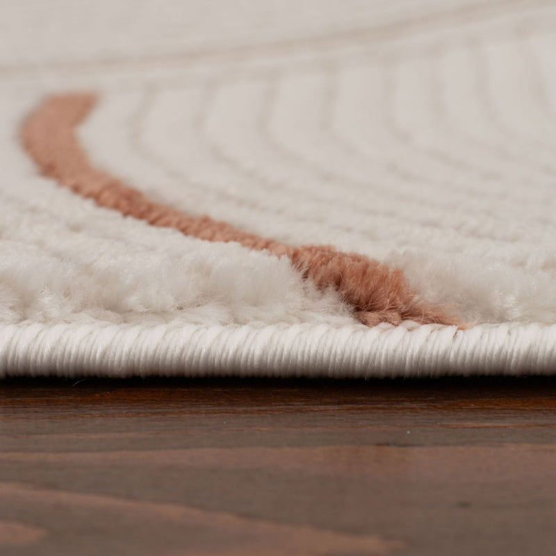 Carmel Cream-Terra Geometric Rug | 6070