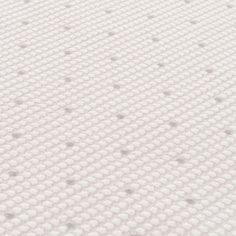 Carmel Cream-Grey Dots Rug | 6080