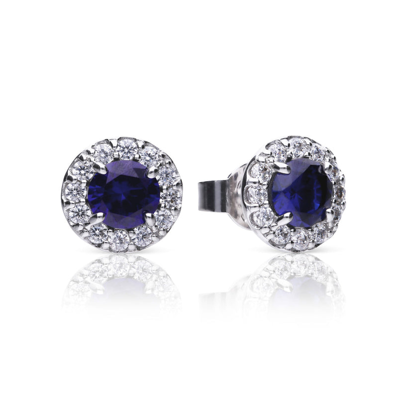 Diamonfire Colour Zirconia Stud Earrings